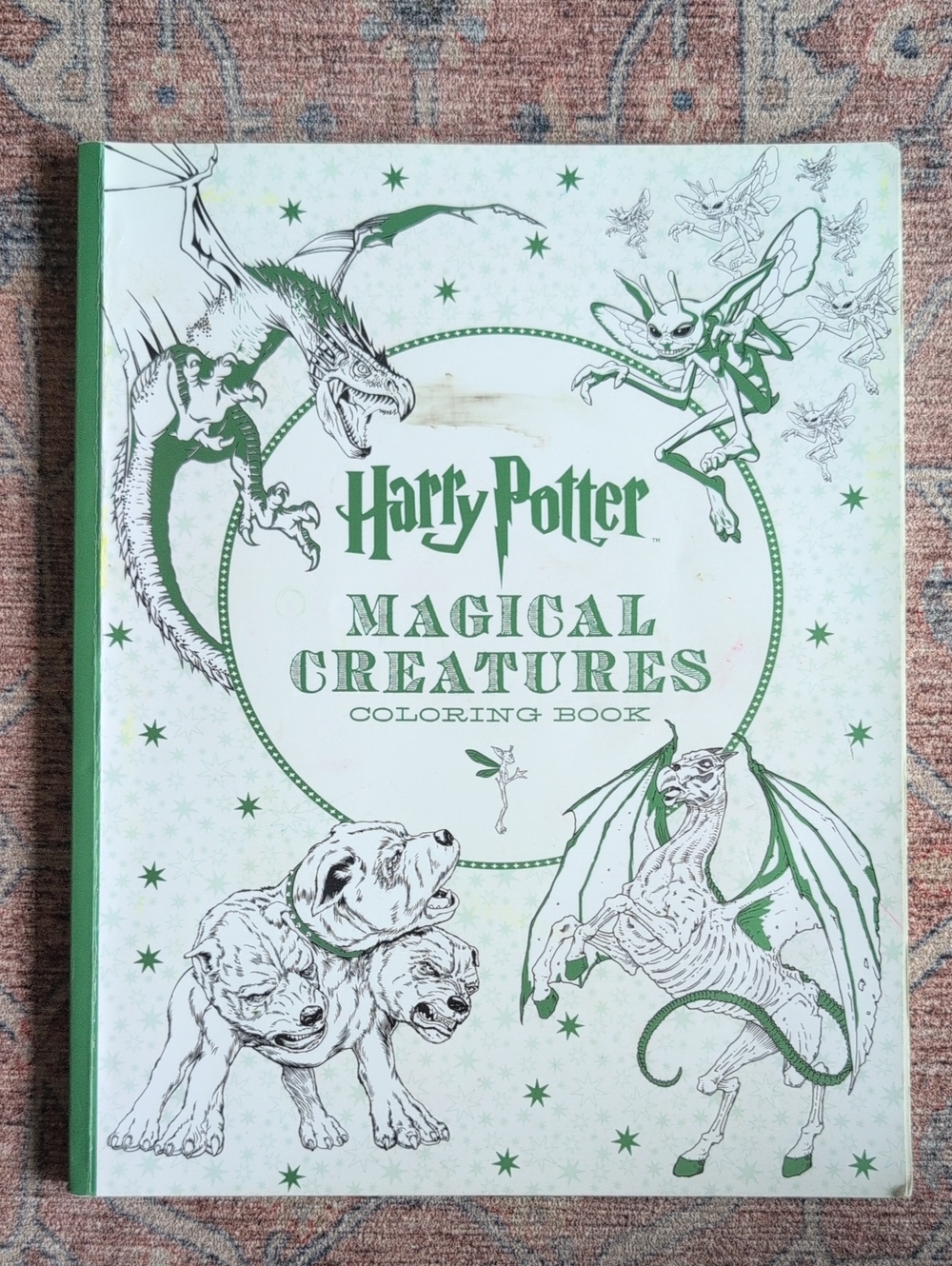 Harry Potter Magical Creatures Coloring Book
